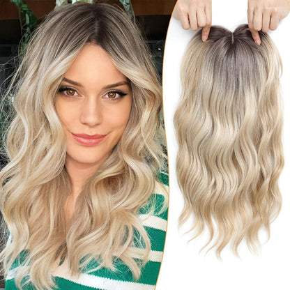 ⚡ Final Hours –🌷2026 New Lightweight & Breathable Wavy Hair Topper
