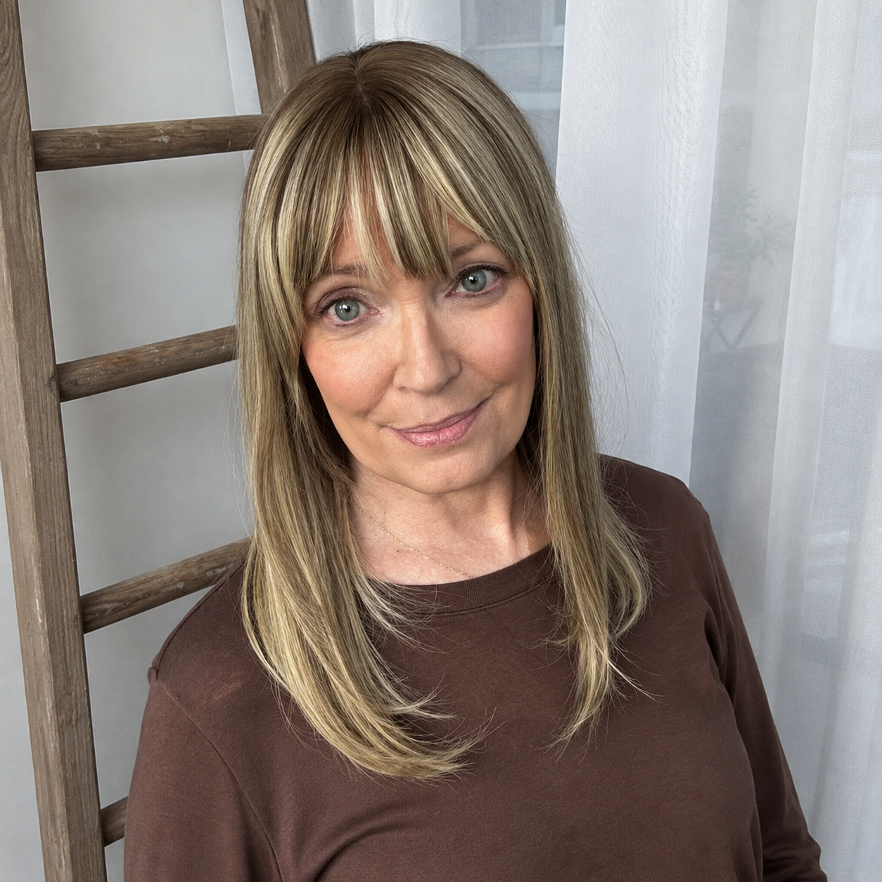 🔥🔥Human Hair Topper with Bangs | Hair Piece for Thinning Hair
