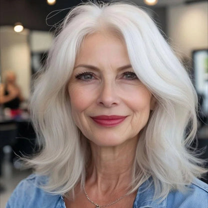 ⚡ Final Hours –🌷2026 New Lightweight & Breathable Wavy Hair Topper