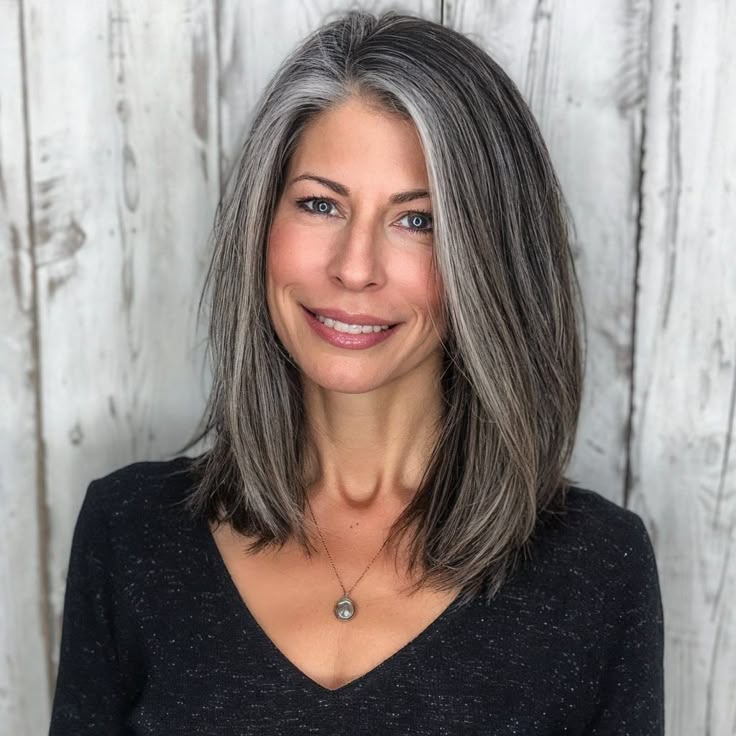 Straight Hair Topper for Crown Thinning – Natural Coverage at the Crown