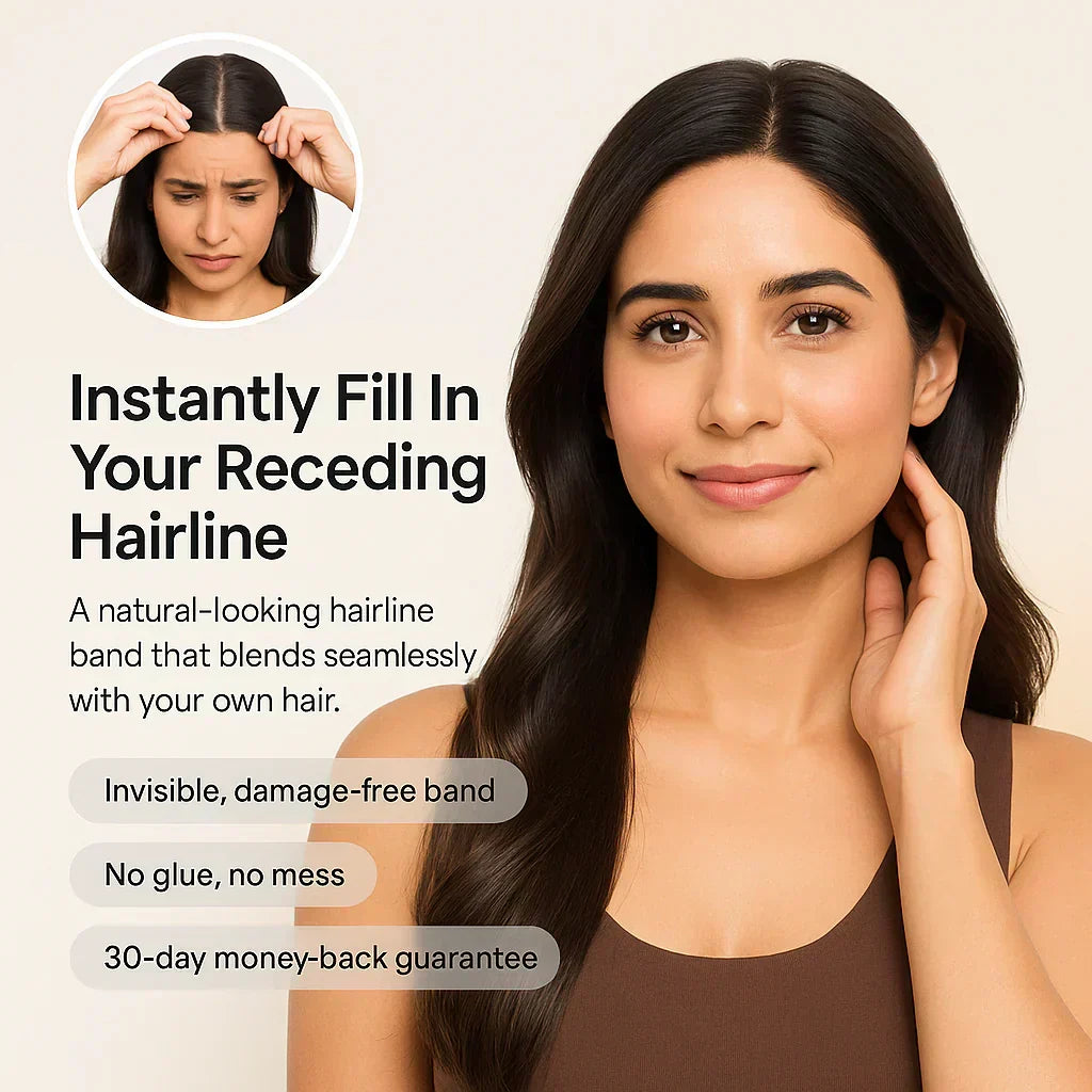 Instantly Fix Your Hairline — No One Will Ever Know