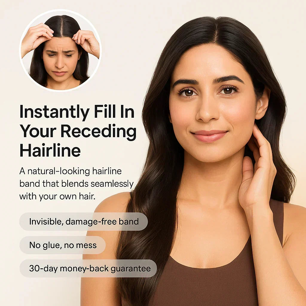 Instantly Fix Your Hairline — No One Will Ever Know