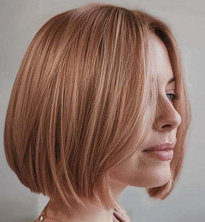 Straight Hair Topper for Crown Thinning – Natural Coverage at the Crown