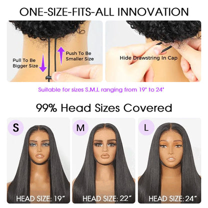 ✨  Glueless HD Lace Boho Braids  Wig – Natural Goddess Curls