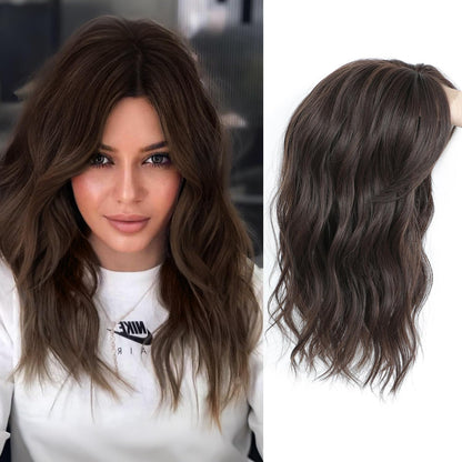 ⚡ Final Hours –🌷2026 New Lightweight & Breathable Wavy Hair Topper