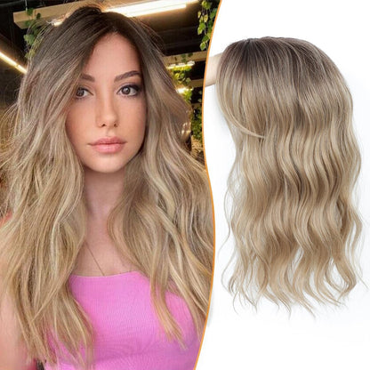 ⚡ Final Hours –🌷2026 New Lightweight & Breathable Wavy Hair Topper