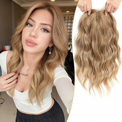 ⚡ Final Hours –🌷2026 New Lightweight & Breathable Wavy Hair Topper