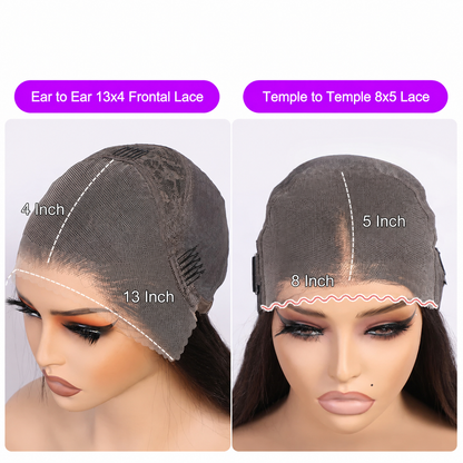 ✨  Glueless HD Lace Boho Braids  Wig – Natural Goddess Curls