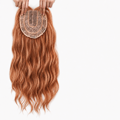 ⚡ Final Hours –🌷2026 New Lightweight & Breathable Wavy Hair Topper