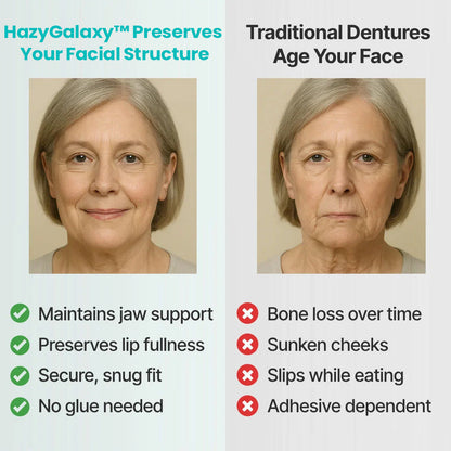 🦷 HazyGalaxy™ Custom-Fit Dentures ⏰ ENDS TODAY   88% OFF | Smile with Confidence