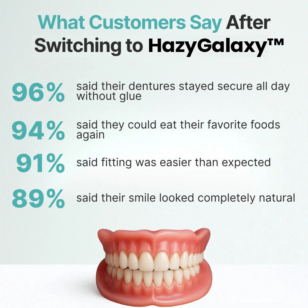 🦷 HazyGalaxy™ Custom-Fit Dentures ⏰ ENDS TODAY   88% OFF | Smile with Confidence