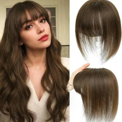 Hair Topper with Bangs | Hair Piece for Thinning Hair