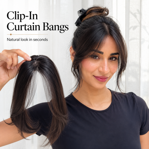 Clip-In Curtain Bangs