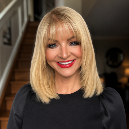 🔥🔥Human Hair Topper with Bangs | Hair Piece for Thinning Hair